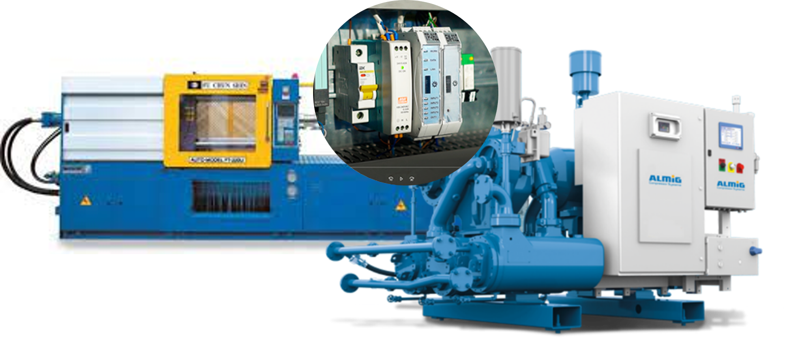 Сбор данных с промышленного оборудования через аппаратное подключение.